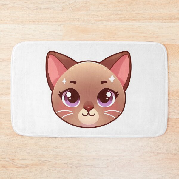 Item preview, Burmese Cat Head  designed and sold by ArtistEmbrace.