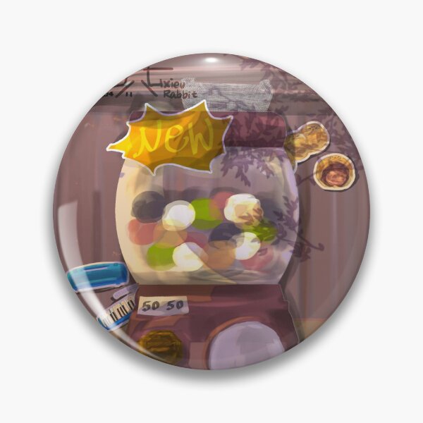 Item preview, Colorful Gachapon Machine | Original Illustration | Warm Afternoon Tones Creation designed and sold by Xieurabbit.