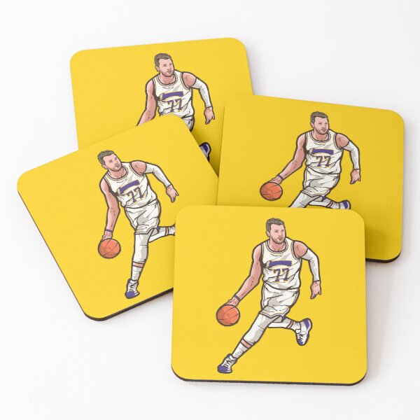 Item preview, Luka Doncic Dribbling Cartoon Los Angeles designed and sold by RatTrapTees.