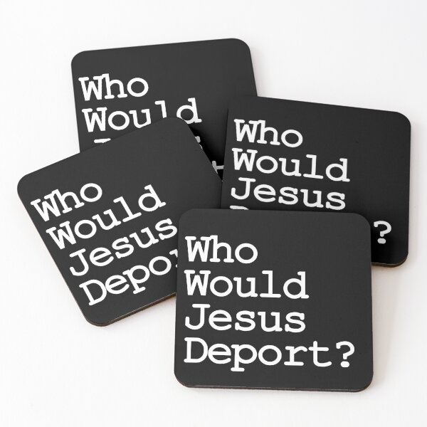 Item preview, Who Would Jesus Deport, immigrants, support immigrants, immigrants make america great designed and sold by toongstudio.