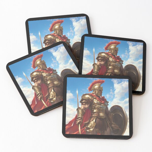 Item preview, Ancient greek warrior spartan designed and sold by SMARTKIT  DESIGNAGENCY.