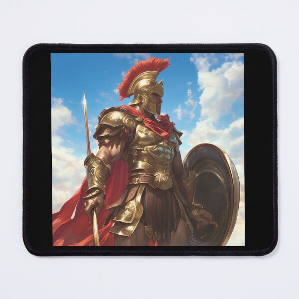 Item preview, Ancient greek warrior spartan designed and sold by SMARTKIT  DESIGNAGENCY.