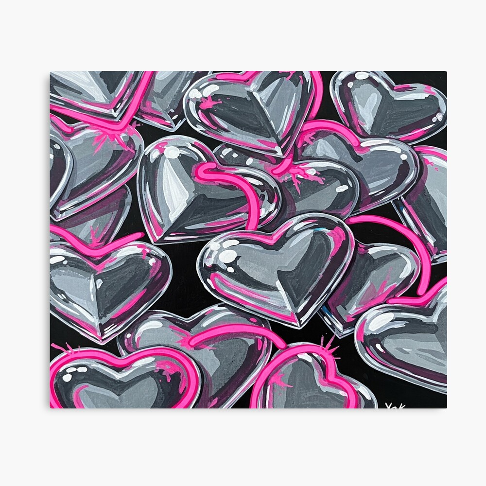 Y2K Chrome Hearts Painting