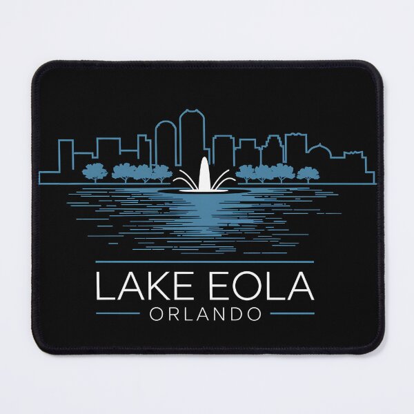 Item preview, Lake Eola - This gift is perfect for Orlando locals, tourists, and skyline lovers. designed and sold by ZyziowskyArt.