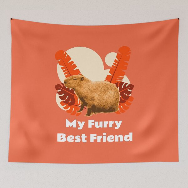 Item preview, Capybara My Furry Best Friend designed and sold by Vac1.