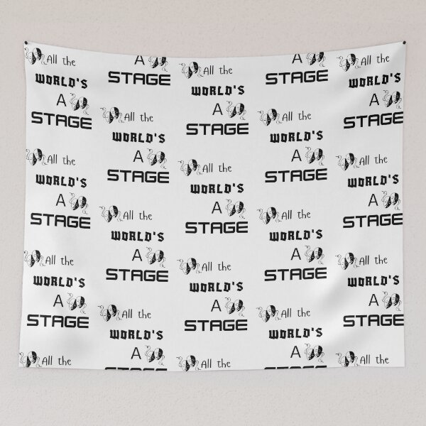 Item preview, All the World's A Stage designed and sold by Santy2023.