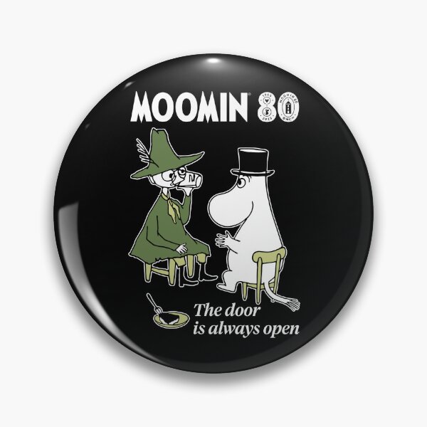 Item preview, Moomin 80th Anniversary Moominpappa & Snufkin Together designed and sold by MoominStore.
