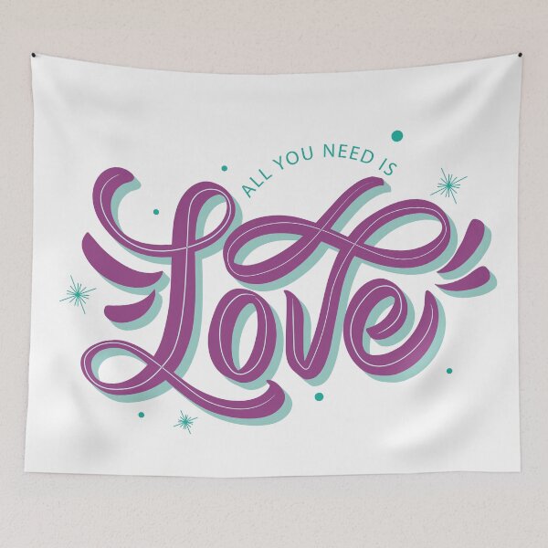Item preview, all you need is love  designed and sold by theflowergirl14.