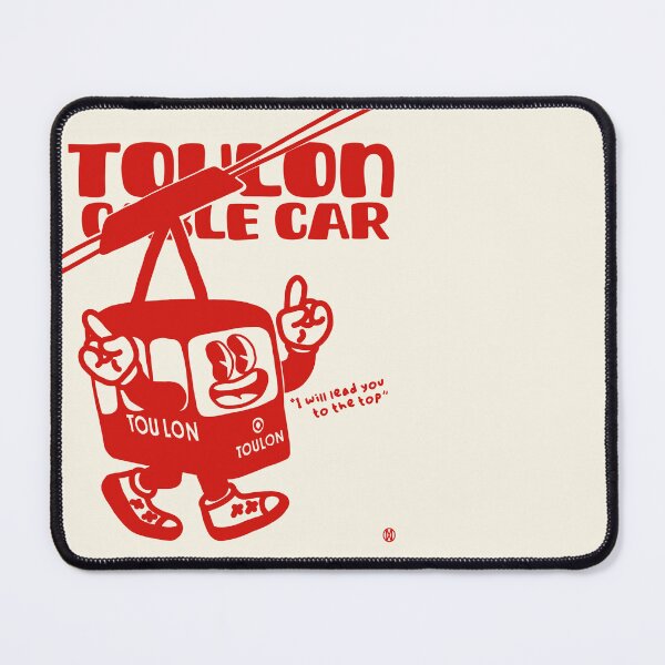 Item preview, Cable car Toulon Provence France designed and sold by petiteToulon.