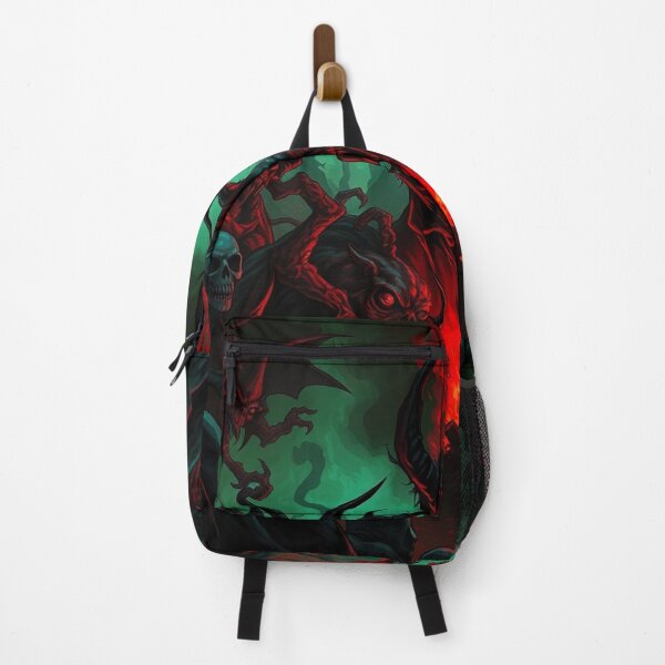 Item preview, The Denizen Demons of Hell a Hellscape classical painting designed and sold by Vintage Designs +.