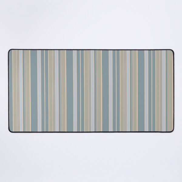 Item preview, Linear Vertical Stripes with varying thickness and colors - dusty blue designed and sold by JasmineGDesigns.