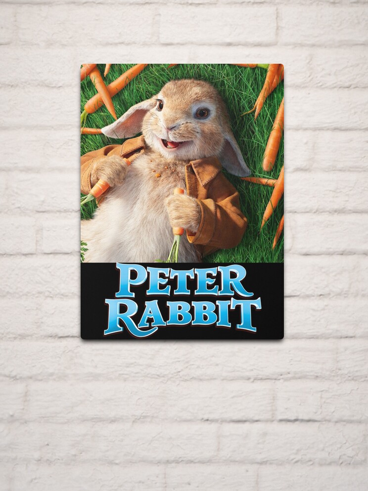Peter Rabbit - Benjamin Bunny T shirt film 2018 movie Metal Print