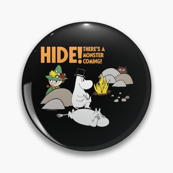 Item preview, Moomin Hide There's A Monster Coming! Spooky designed and sold by MoominStore.