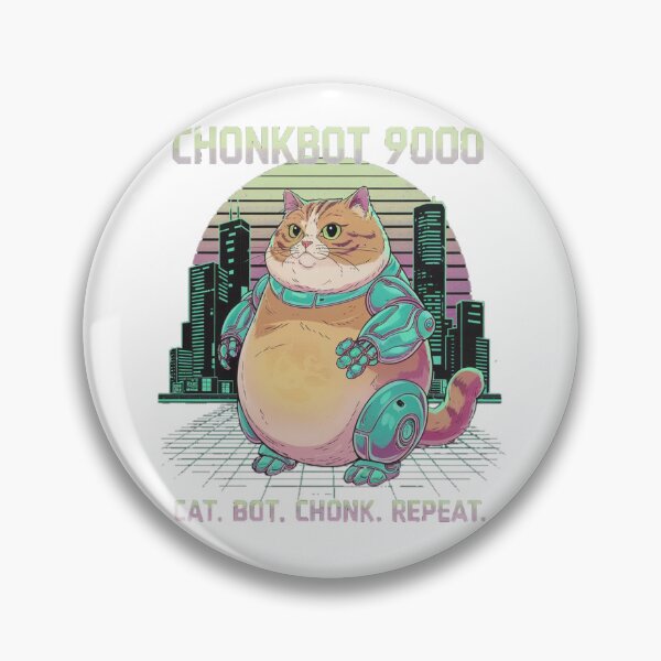 Item preview, Chonkbot 9000 designed and sold by ChonkingHazard.