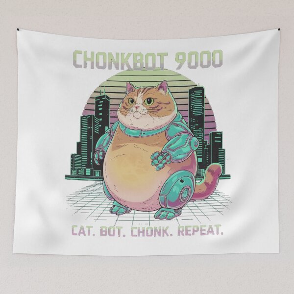Item preview, Chonkbot 9000 designed and sold by ChonkingHazard.