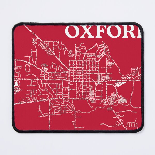 Item preview, Oxford Ohio Map designed and sold by fiberandgloss.