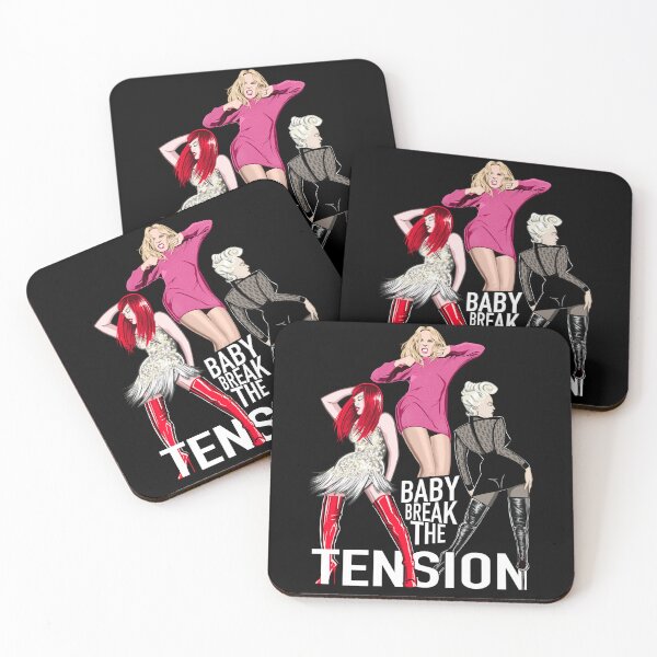 Item preview, Kylie Tension - White lettering designed and sold by SkipRatArt.