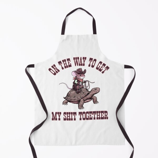 Item preview, On the way to get my shit together, Mouse and Turtle Design, Gift Idea designed and sold by Trendy Owl Shop.