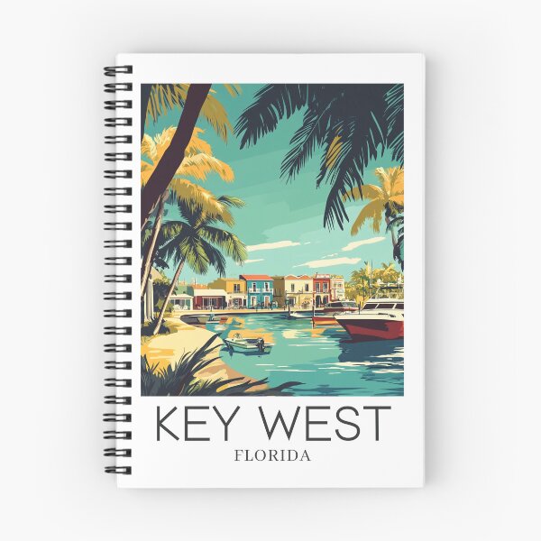 Item preview, A Pop Art Travel Print of Key West - Florida - US  designed and sold by StudioRedKoala.