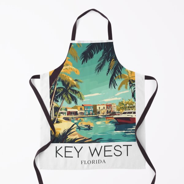 Item preview, A Pop Art Travel Print of Key West - Florida - US designed and sold by StudioRedKoala.