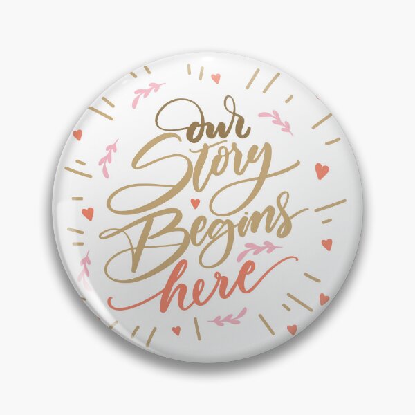 Item preview, our story begins here designed and sold by theflowergirl14.