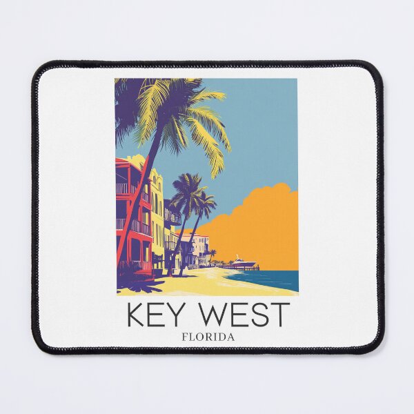 Item preview, A Pop Art Travel Print of Key West - Florida - US  designed and sold by StudioRedKoala.