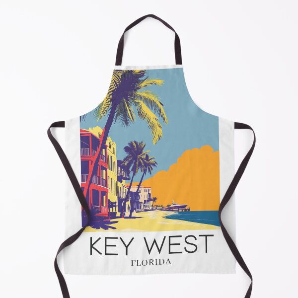 Item preview, A Pop Art Travel Print of Key West - Florida - US designed and sold by StudioRedKoala.