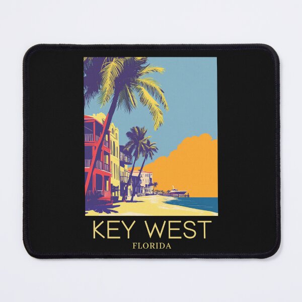 Item preview, A Pop Art Travel Print of Key West - Florida - US designed and sold by StudioRedKoala.