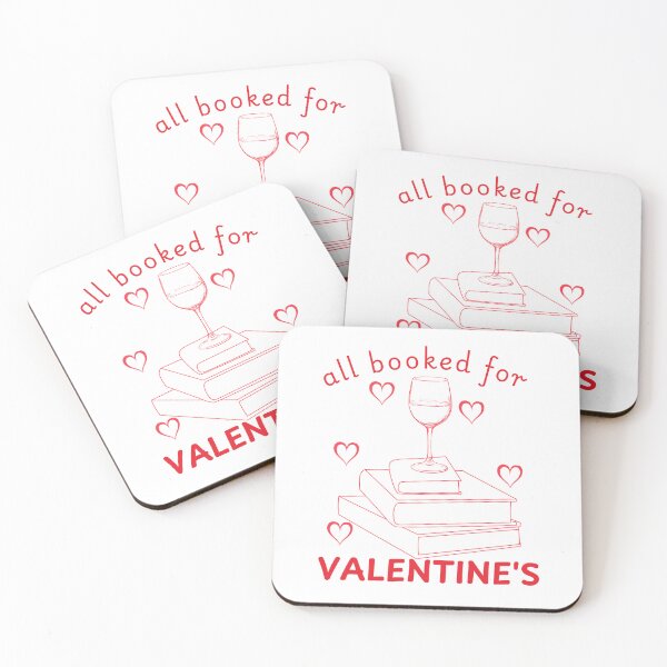 Item preview,  All Booked for Valentine's - Book and Wine Lovers designed and sold by Auchi_Verse.