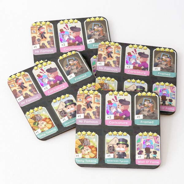 Item preview, Copy of Monopoly Go 4 Star Stickers - 1 Piece per Order designed and sold by rainbowandspice.
