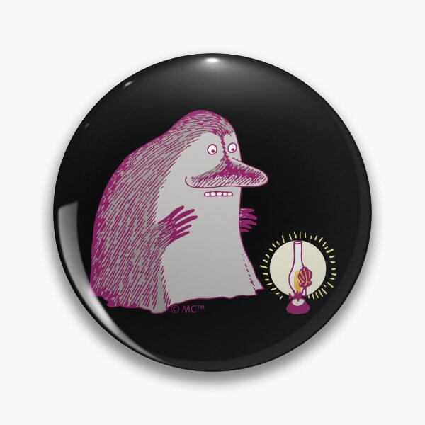 Item preview, Moomin The Groke Spooky Lamp Light designed and sold by MoominStore.