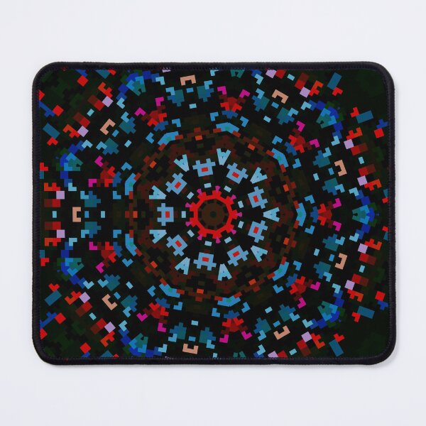 Item preview, Black colourful pattern  designed and sold by roshana3.