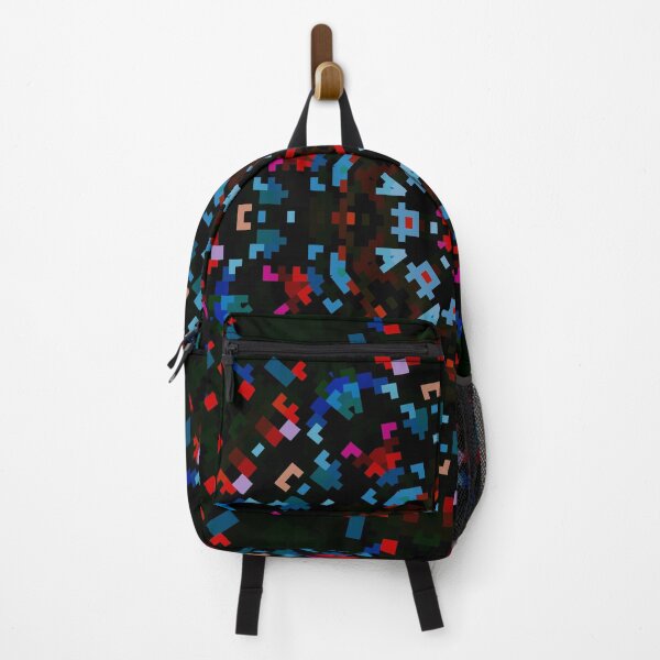 Item preview, Black colourful pattern  designed and sold by roshana3.