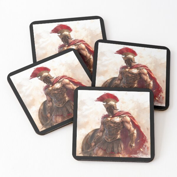 Item preview, Ancient greek warrior spartan designed and sold by SMARTKIT  DESIGNAGENCY.