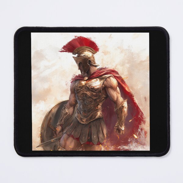 Item preview, Ancient greek warrior spartan designed and sold by SMARTKIT DESIGNAGENCY.