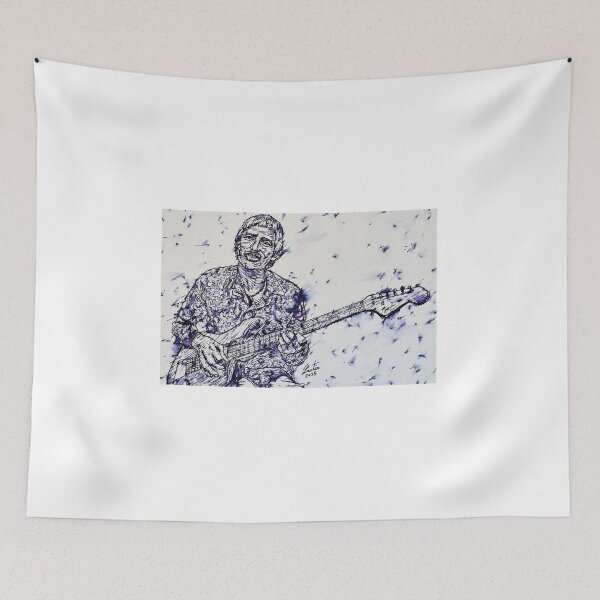 Item preview, SANDY BULL watercolor and ink portrait designed and sold by lautir.