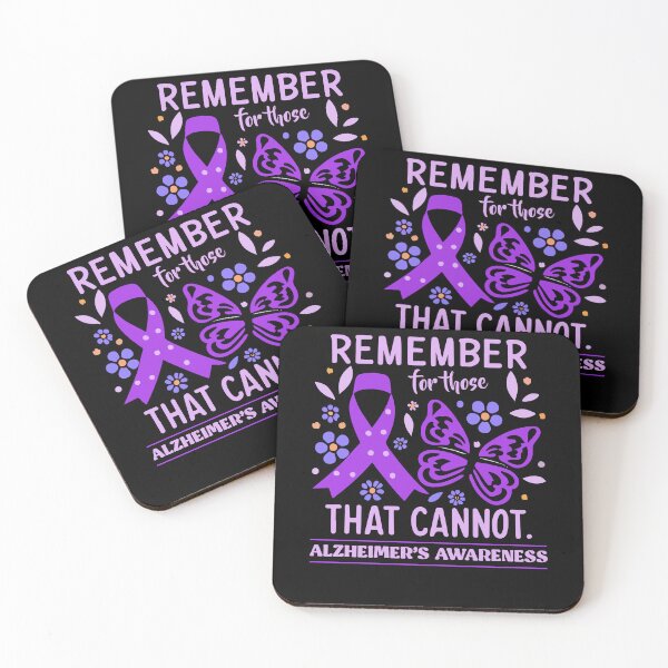 Item preview, Remember For Those That Cannot Alzheimer's Awareness Ribbon designed and sold by Dressed For  Duty.