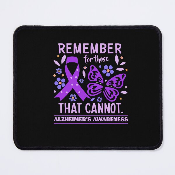 Item preview, Remember For Those That Cannot Alzheimer's Awareness Ribbon designed and sold by Dressed For Duty.