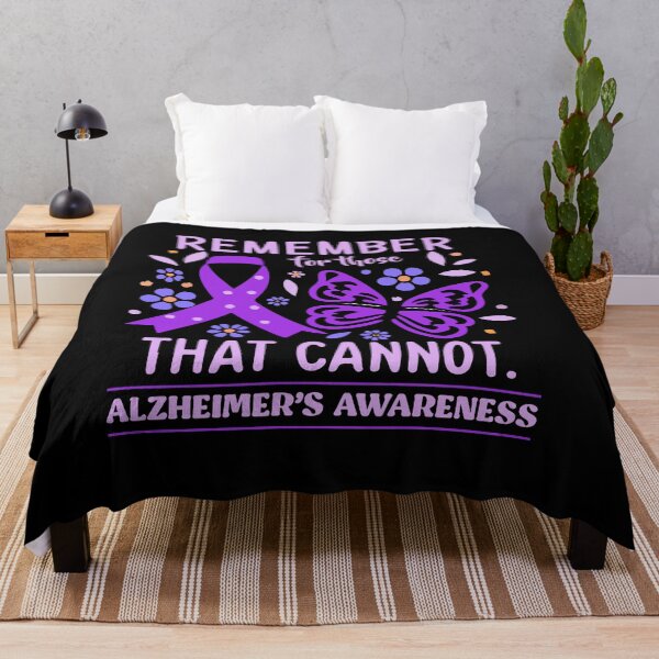Item preview, Remember For Those That Cannot Alzheimer's Awareness Ribbon designed and sold by Dressed For Duty.