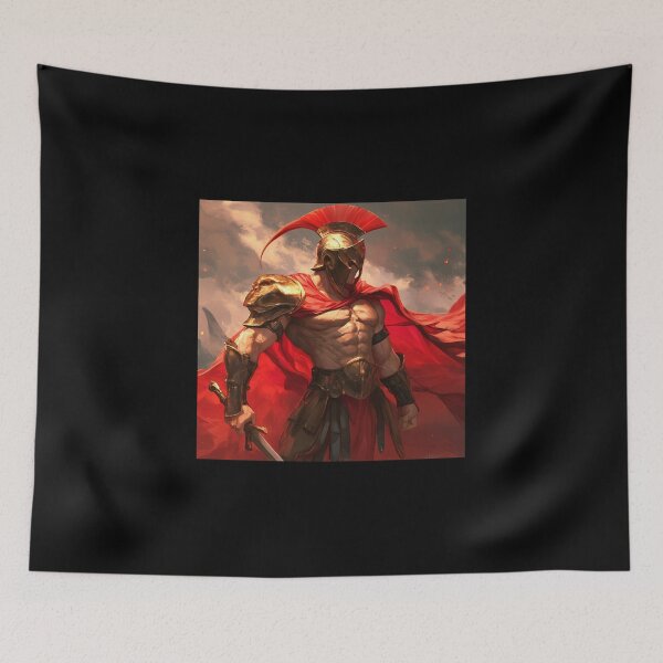 Item preview, Ancient greek warrior spartan designed and sold by SMARTKIT  DESIGNAGENCY.