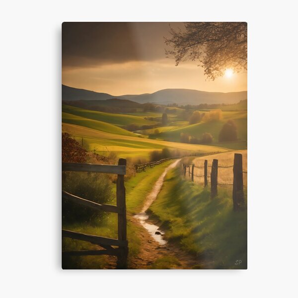 Item preview, Spring Rural Landscape Wall Art | CRSP01 designed and sold by HomyArtPrints.