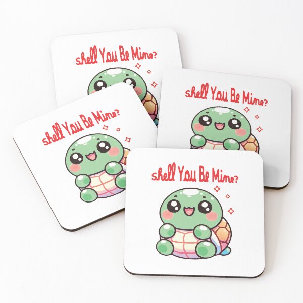 Item preview, Be mine Cute Turtle designed and sold by HIISESSOL.
