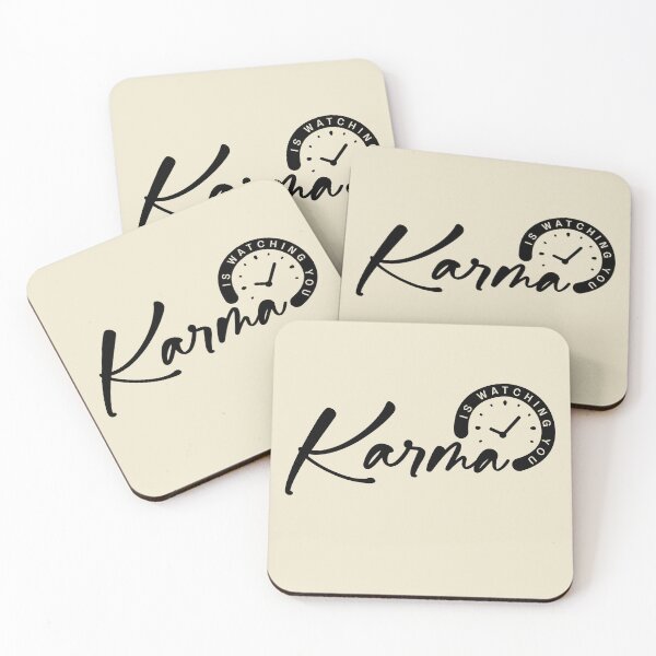 Item preview, Karma is watching you | Slogan |  Funny | Quote | Inspirational | Aesthetic | Trendy | Sassy Quote |  Humor | Meme | Quote designed and sold by RSDigitalPrintDesign.