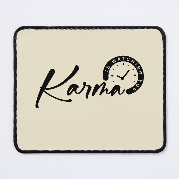 Item preview, Karma is watching you | Slogan | Funny | Quote | Inspirational | Aesthetic | Trendy | Sassy Quote | Humor | Meme | Quote designed and sold by RSDigitalPrintDesign.