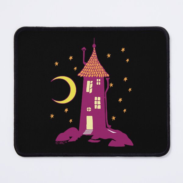 Artikelvorschau, Muminhaus in der Dunkelheit der Nacht gruselig entworfen und verkauft von MoominStore.