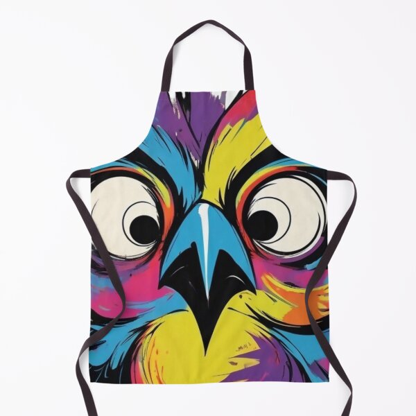 Item preview, Trippy Colorful Bird Art designed and sold by SparkyBamBam.