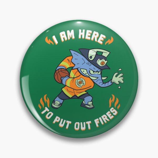 Item preview, Basketball hoops chaos stopped by a firefighting elephant designed and sold by Ancestral-Shop.