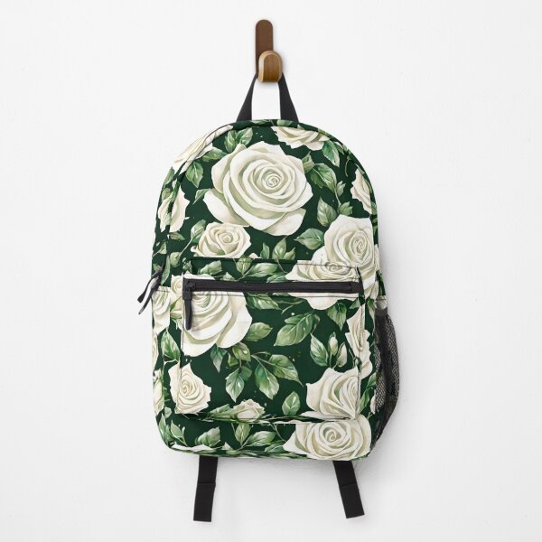 Item preview, White rose pattern in watercolor designed and sold by RishabhArts1.