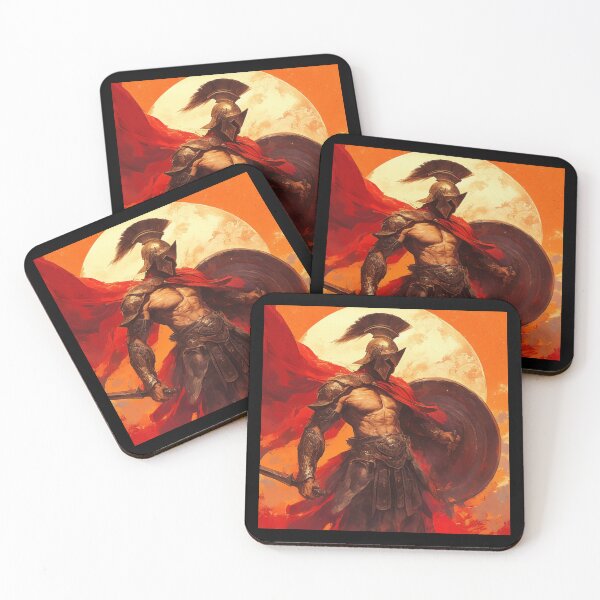 Item preview, Ancient greek warrior spartan designed and sold by SMARTKIT  DESIGNAGENCY.