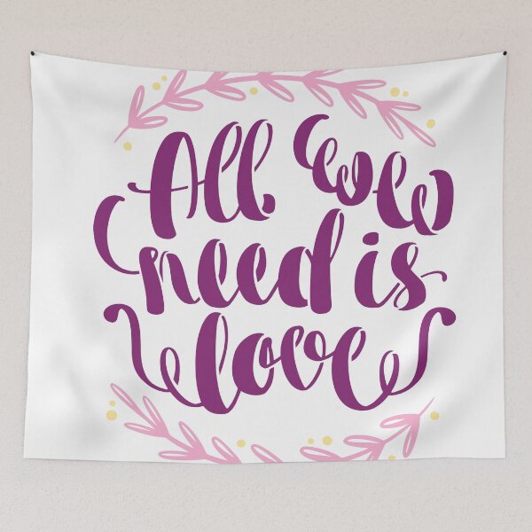 Item preview, all we need is love  designed and sold by theflowergirl14.